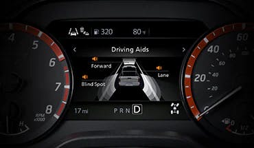 2023 Nissan Titan Driver Assist & Safety Tech